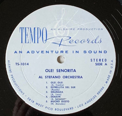 Al Stefano And His Orchestra : Ole! Señorita (LP)