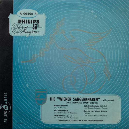 Die Wiener Sängerknaben, Friedrich Brenn, Peter Lacovich : The "Wiener Sängerknaben" (With Piano) (10")