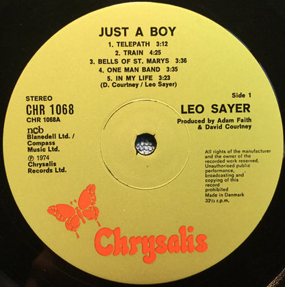 Leo Sayer : Just A Boy (LP, Album)