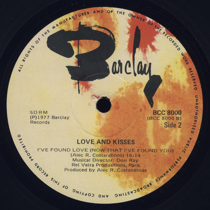 Love & Kisses : Love And Kisses (LP, Album)