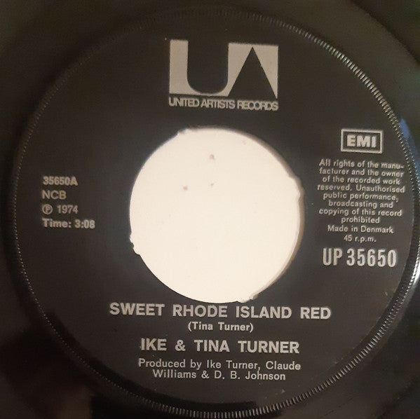 Ike & Tina Turner : Sweet Rhode Island Red (7", Single)