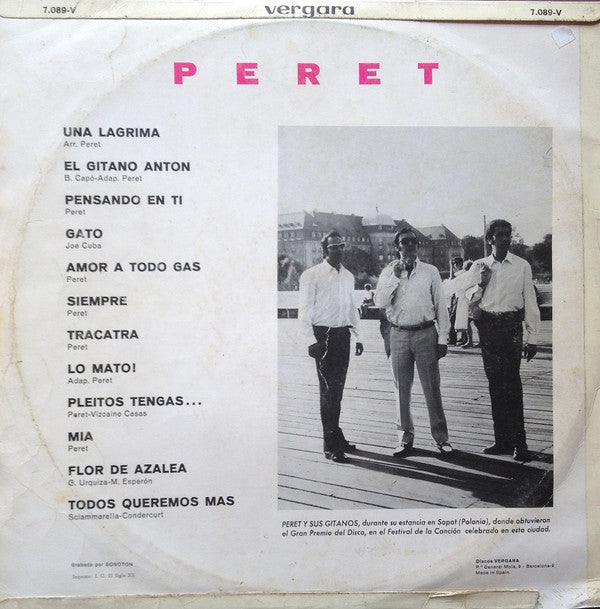 Peret : Peret (LP, C.G)