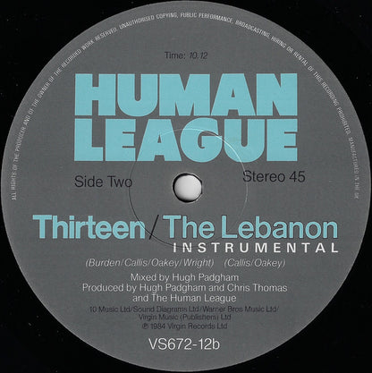 The Human League : The Lebanon (12")