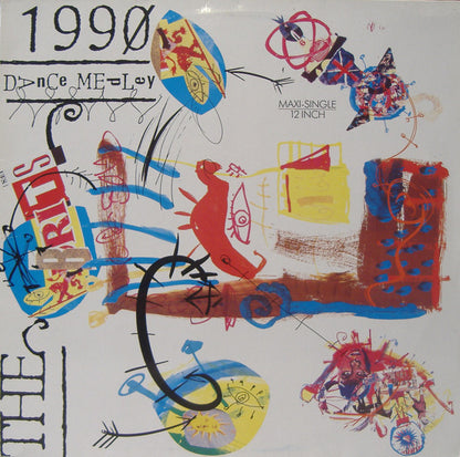 Various : The Brits 1990 Dance Medley (12", Maxi, P/Mixed)