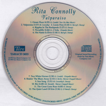 Rita Connolly : Valparaiso (CD, Album)