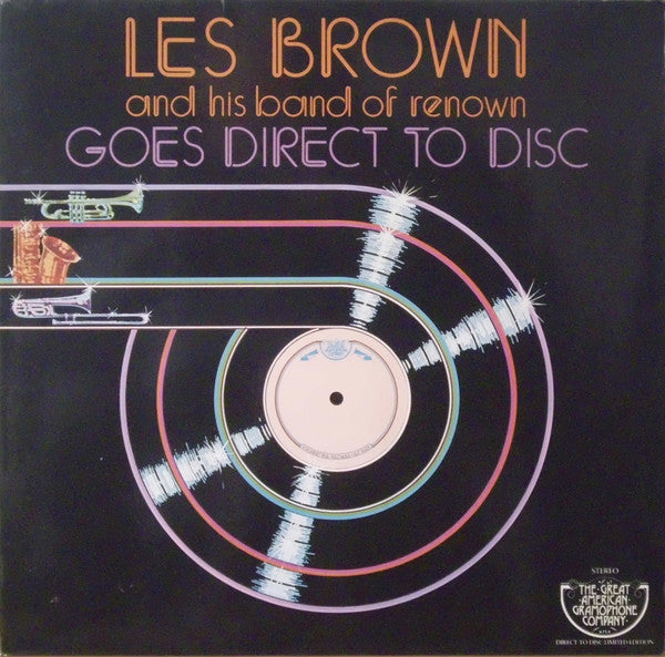 Les Brown And His Band Of Renown : Goes Direct To Disc (LP, Album, Ltd, Gat)