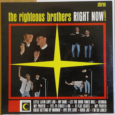 The Righteous Brothers : Right Now! (LP, Album)