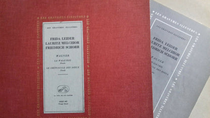 Frida Leider, Lauritz Melchior, Friedrich Schorr : Wagner: Die Walküre, Götterdämmerung (LP, Comp, Mono)