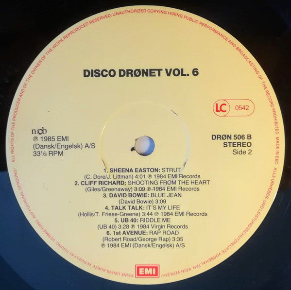 Various : Disco Drønet 6 (LP, Comp)