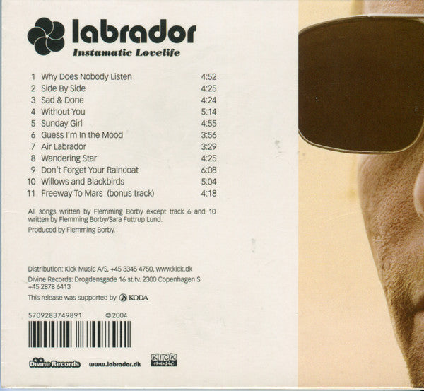 Labrador (2) : Instamatic Lovelife (CD, Album, Promo, Dig)