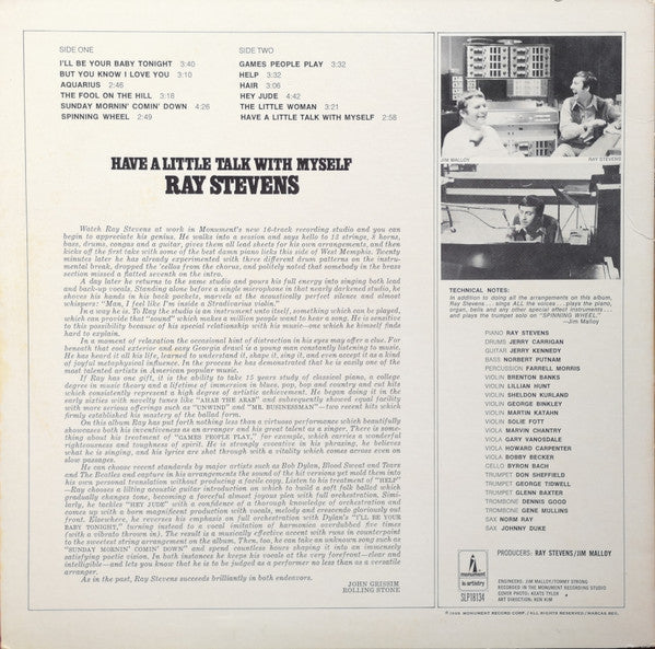 Ray Stevens : Have A Little Talk With Myself (LP, Album)