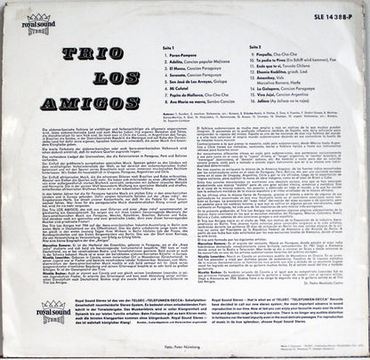 Trio Los Amigos : Trio Los Amigos (LP, Album)