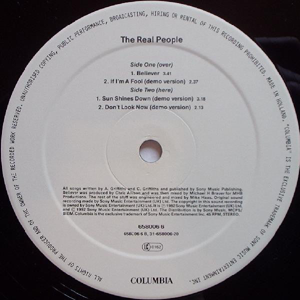 The Real People : Believer (12", Single)