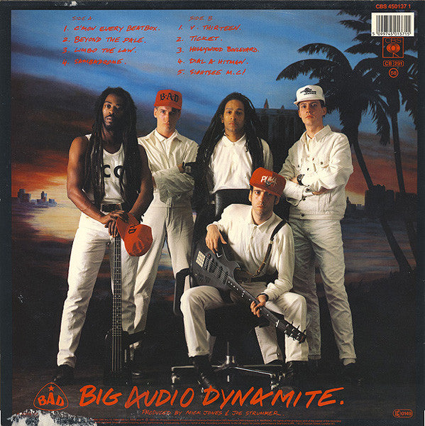 Big Audio Dynamite : No. 10, Upping St. (LP, Album)