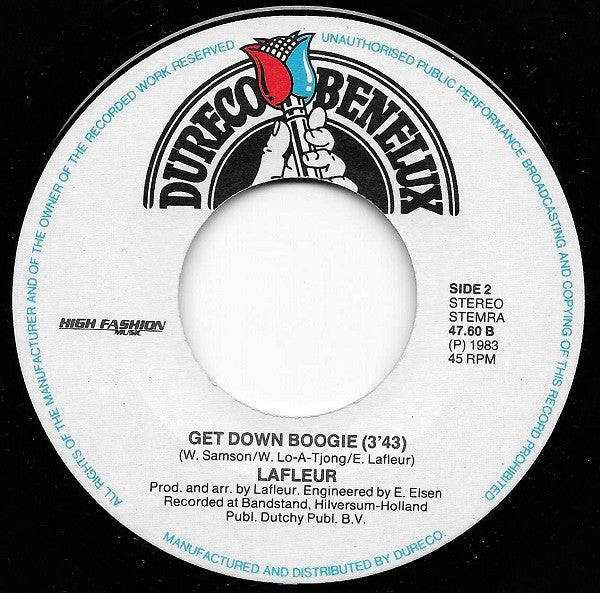 Lafleur : Boogie Nights (Special Remix) (7", Single)