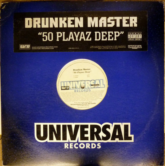 Drunken Master (5) : 50 Playaz Deep (12", Promo)