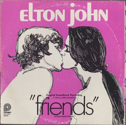 Elton John : Friends (Original Soundtrack Recording) (LP, Album, RE, RM)